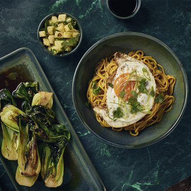 Миска глибока кругла 20*h 5.3 см, 1000 мл, зелена, Terra Porcelain Aqua Green, GenWare