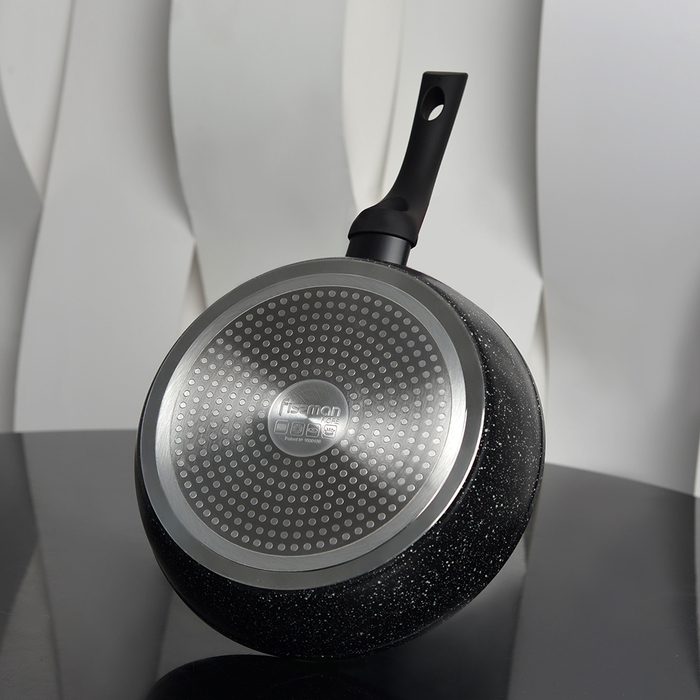 Глибока сковорідка Fissman FIORE 24x6,5 см індукційна (14296)