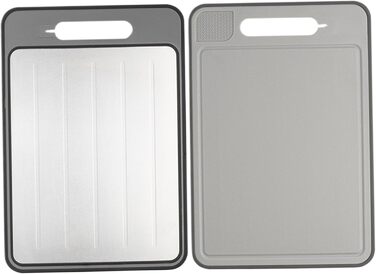 Дошка для розморожування та нарізання 31,1 х 21 см, білий/сірий SMELEYOU