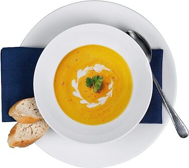 Набір тарілок 12 предметів білий Fashion Seltmann