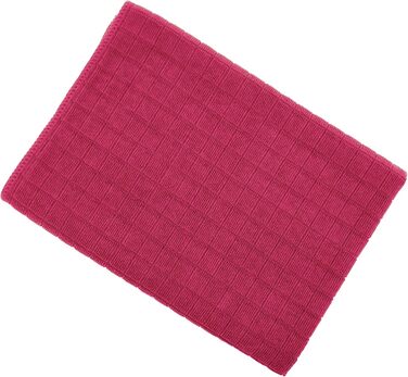 Набір з 8 кухонних рушників з мікрофібри, мяких, суперабсорбуючих і безворсових кухонних рушників, 45 x 65 см (рожевий)