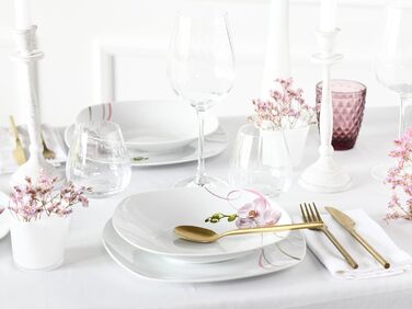 Набір посуду на 6 персон, 30 предметів Square Orchidee Creatable