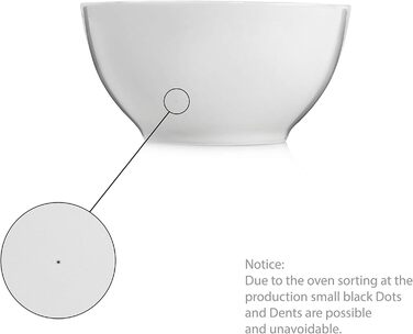 Набір салатників Singer Sunfort Набір мисок з 6 предметів на 4 персони з керамограніту, салатники Ємність 1,1 л, розширюваний, повсякденний, особлива вечеря, сімейна вечеря, відкритий набір чаш 1100 мл