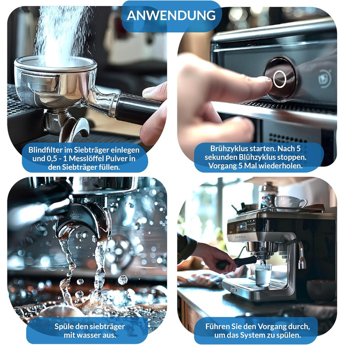 Порошок для чищення кавоварок 900 г FRISCHER PROFESSIONAL