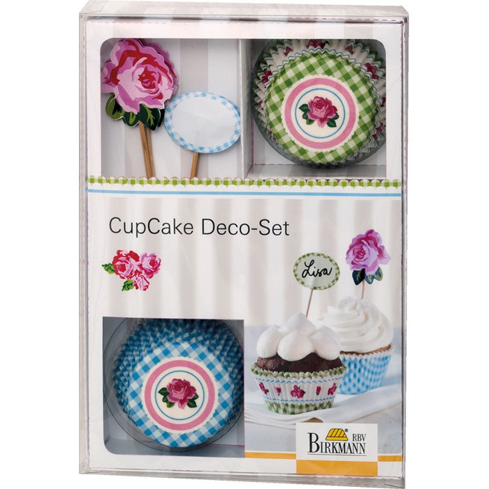 Набір прикрас для випічки, 36 шт, Rose RBV Birkmann