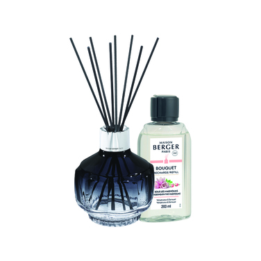 Дифузор Maison Berger Paris MOLECULE BLEUE NUIT, 428 мл + Наповнювач з ароматом UNDERNEATH THE MAGNOLIAS, 200 мл