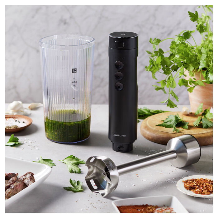 Бездротовий ручний блендер з акумулятором та мірним стаканом 600 мл XTEND Zwilling