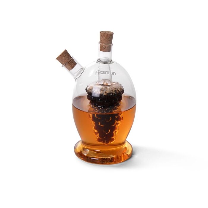 Пляшка для олії і для оцту Fissman 5/420 мл 2 в 1 (9440)