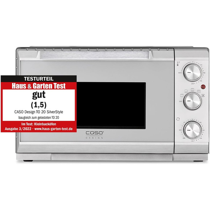 Духовка 20 л SilverStyle Caso