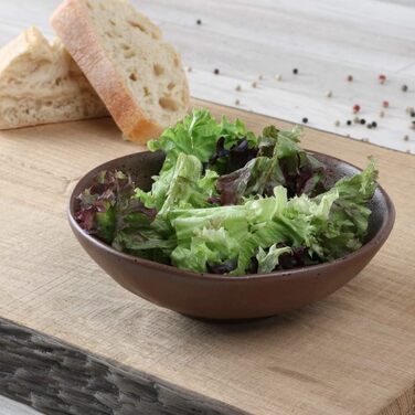 Арена Реактивна порцеляна на 4 персони (чаша 0,40 л, коричнева)