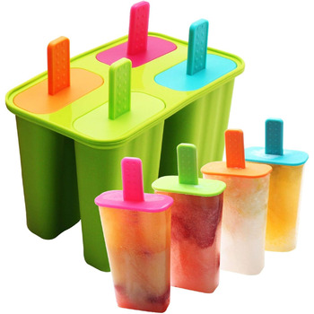 Силіконові форми для морозива, зеленого кольору DEHUB