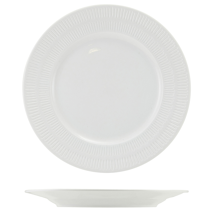 Тарілка 20 см, Incise Porcelain Solara, GenWare