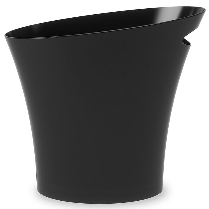 Контейнер для сміття 7,5 л чорний Skinny Umbra