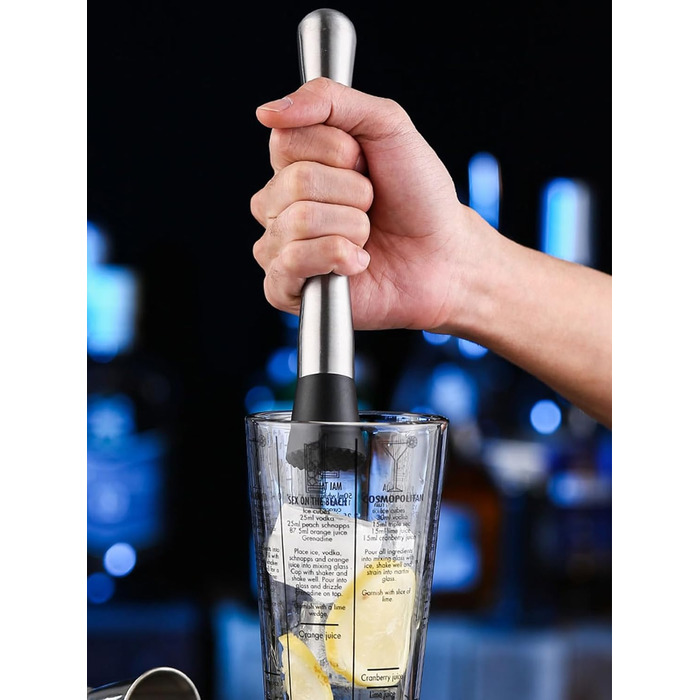 Набір шейкерів для коктейлів із 4 предметів, 400 мл ASIFMTHOT