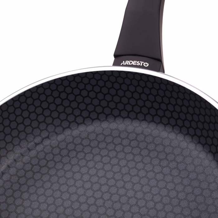 ARDESTO Gemini Salerno Сковорода для глубокой жарки, 28см, Алюминий, Черный