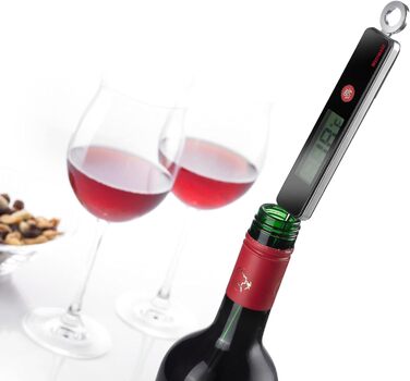 Термометр для проколов Westmark, диапазон измерения от 0 C до 200 C / от 32 F до 392 F, нержавеющая сталь/пластик, серебристый/черный/красный, 12782280 (в комплекте, стандартная функция)