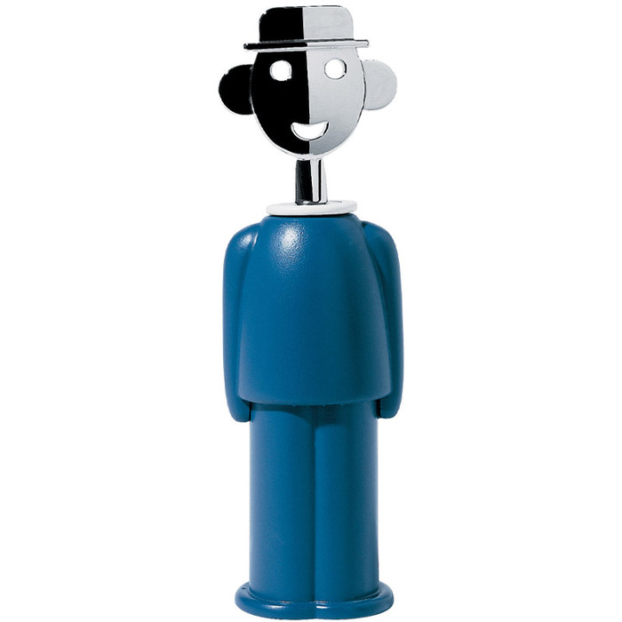 Штопор 6х21х6 см синий Alessandro M Alessi