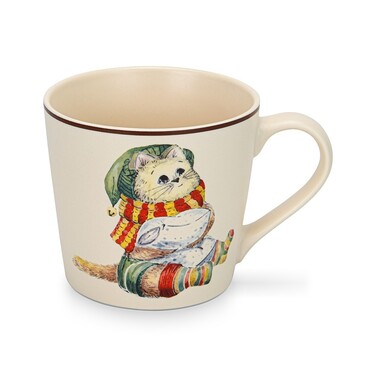 Кухоль Fissman 400 мл порцеляна (3703)