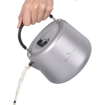 Титановий чайник з фільтром 1.4 л. iBasingo