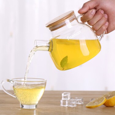 Чайник для заварювання 800 мл зі сталевим фільтром Fissman