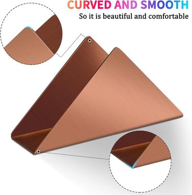Минималистичный треугольный металлический держатель для салфеток 2 шт Lidwot