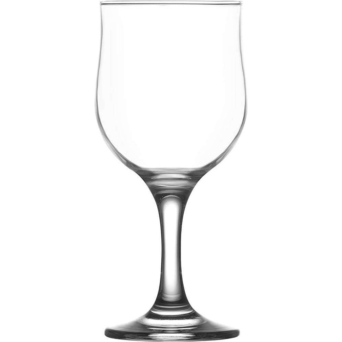 Келих для вина скляний прозорий LAV Nevakar 320 мл NEV570