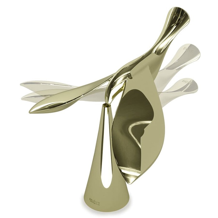 Відкривач для пляшок на підставці латунь Tipsy Umbra