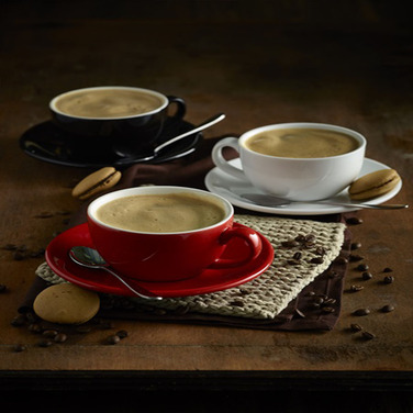 Чашка 250 мл, красная, Color Tea, GenWare