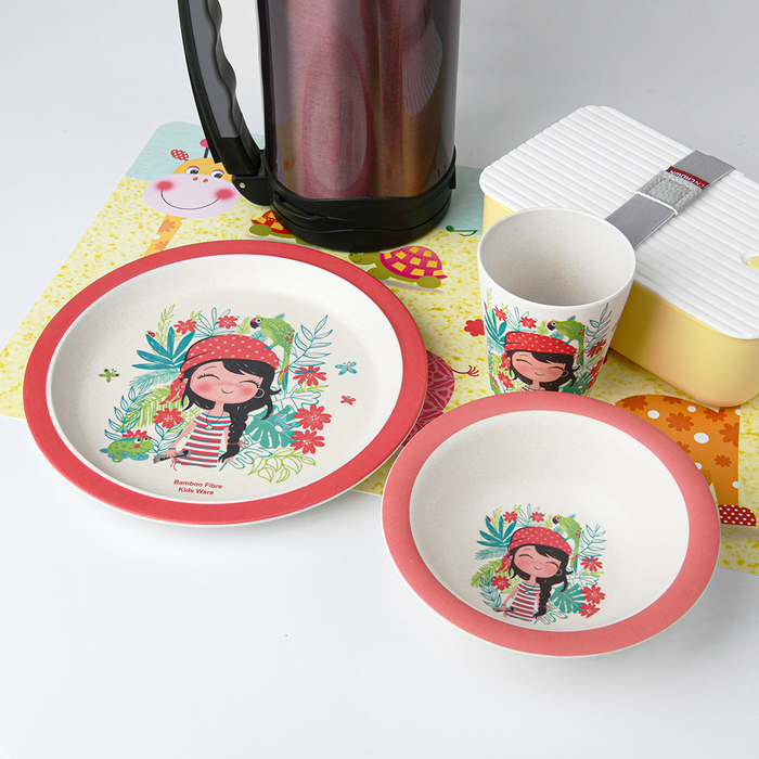 Дитячий набір Fissman 'ДІВЧИНКА' 3 пр. (9495)