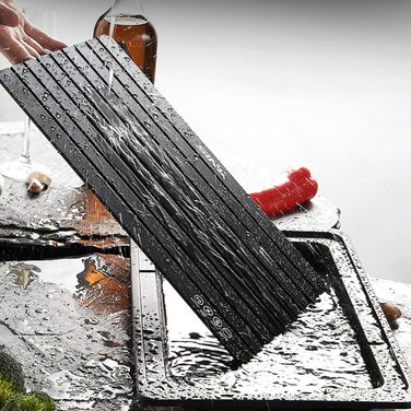 Доска для размораживания 35,5 x 20,5 см с поддоном, черный WDEC