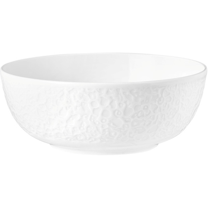 Пиала 20 см рельефная, белая Nori-Home Seltmann Weiden