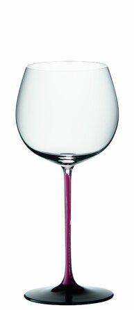 Фужер Montrachet (Chardonnay) 500 мл, кришталь з чорним підставою, ручна робота, Somelliers Black Tie, Riedel