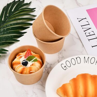 Набір паперові стаканчики для морозива 50 шт. 230 мл heavenlife