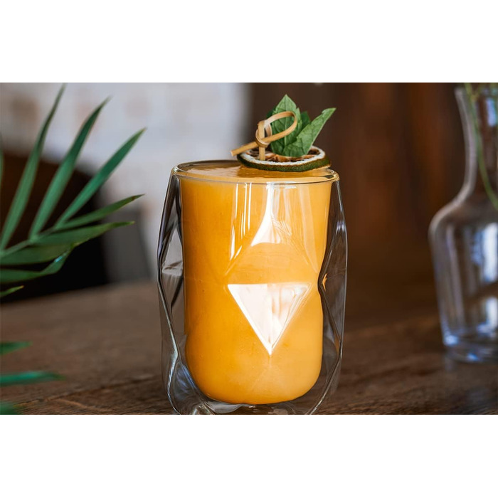 Набор из 2  чашек для кофе с двойными стенками 350 мл Konsimo