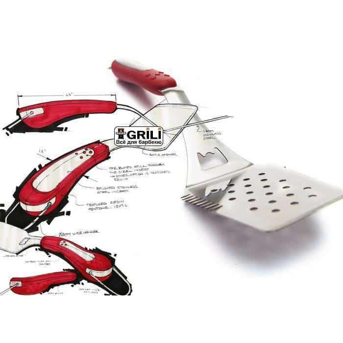 Лопатка із нержавіючої сталі GrillPro