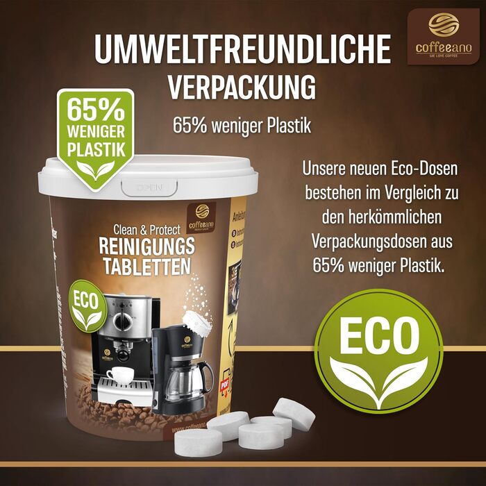 Таблеток для чищення кавомашин 250 табл Coffeeano