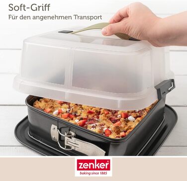 Форма для випікання з відповідною кришкою для прямого транспортування форма для випічки та транспортування (витяжка окремо), 24 шт., 8