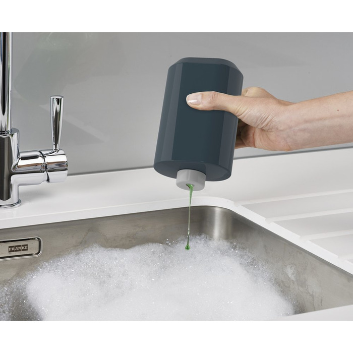 Органайзер для раковини з дозатором для мила сірий SinkBase Sink Tidy Set Joseph Joseph