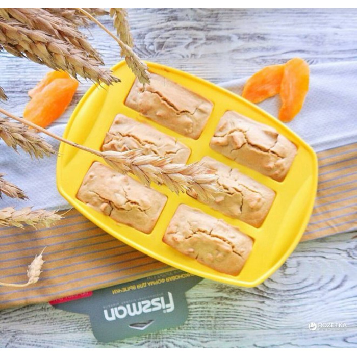 Форма для випічки Fissman 6 батончиків 30x20x3,4 см (6701)