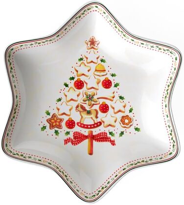Блюдо в форме звезды, среднее 'Елка' 24,5 см Winter Bakery Delight Villeroy & Boch