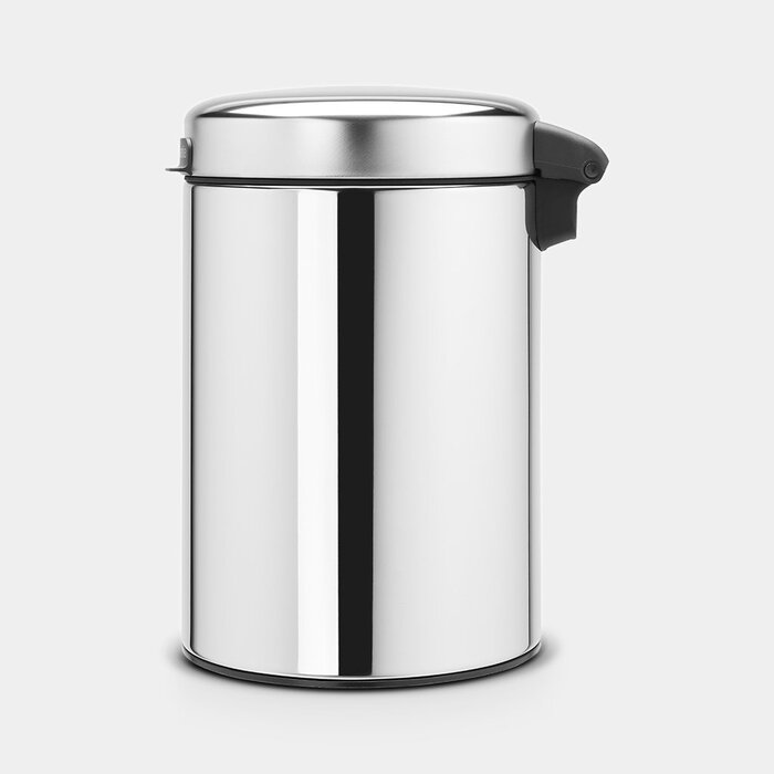 Настінний сміттєвий бак 3 л сталевий глянсовий NewIcon Brabantia
