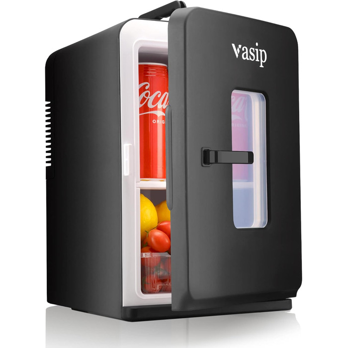 Міні-холодильник 15 л чорний Vasip