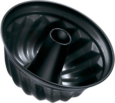 Форма для торта Zenker Z6527 Bundt Ø 25 см, стійка форма для торта з покриттям, для соковитого торта, кругла форма для випічки з антипригарним покриттям, кількість A 25 см одинарна