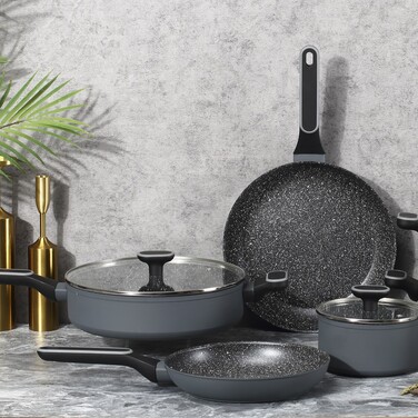 Сковорода для жарки Fissman LAURA 24x4,9 см алюминий с антипригарным покрытием (14473)