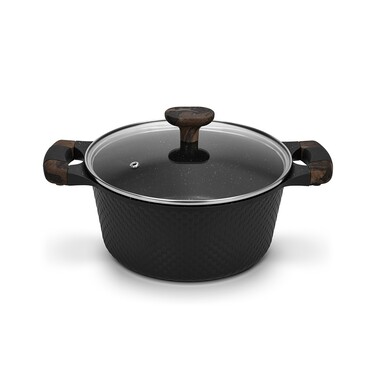 Каструля зі скляною кришкою 24 см 4,3 л EVOLUTION Fissman