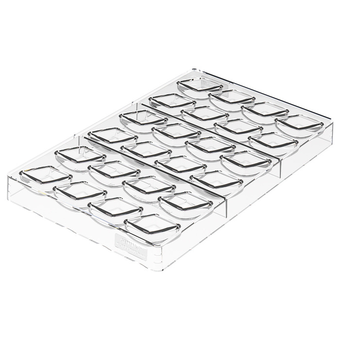 CH031 - GEMMA P Форма для шоколаду 41,5x25,5 h15,5 мм (7,8 мл x 24)