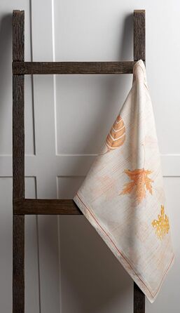 Набір із 3 багатоцільових кухонних рушників Барних рушників День подяки/Різдво (50 см x 70 см) (17 - Кольори осені, 50 x 70 см (Набір із 3 шт.)), 39 Hermine Noel