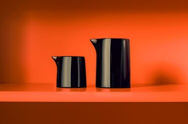 Глечик для молока 300 мл чорний Tonale Alessi