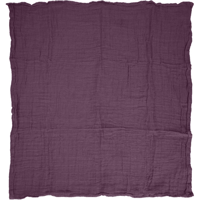 Набір із 4 тканинних підгузків Pippi Unisex Baby, серветки для відрижки, обіймальні серветки або вологі серветки для підгузків, відповідний комплект купальників (фіолетовий (сливовий 610))