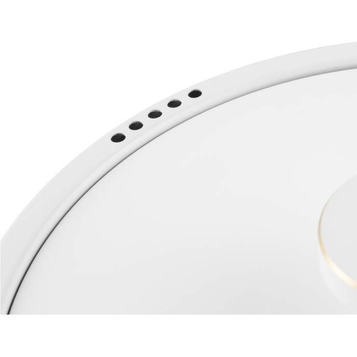 CATLER Електрочайник 0.6л, Strix, заварник, нерж. сталь, підтримка температури, сенс. керув., білий